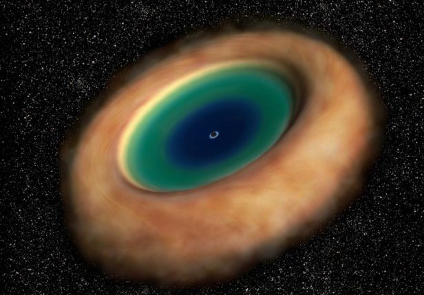 ابرسیاهچاله شبه دونات