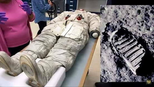 چرا ردپای فضانورد آمریکایی در ماه با کف کفشش مطابقت ندارد؟