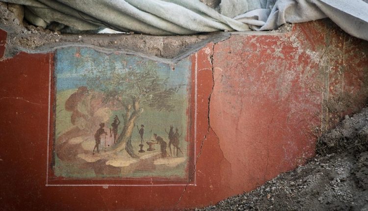 کشف گنجینه‌های ارزشمند از خرابه‌های پمپئی