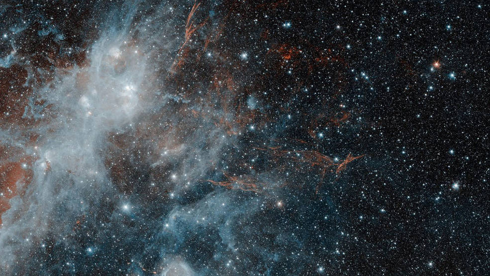 تصویر یک ابرنواختر با نام بزرگترین روح جهان در فضا