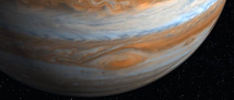 شواهدی از وجود آب در نقطه بزرگ مشتری