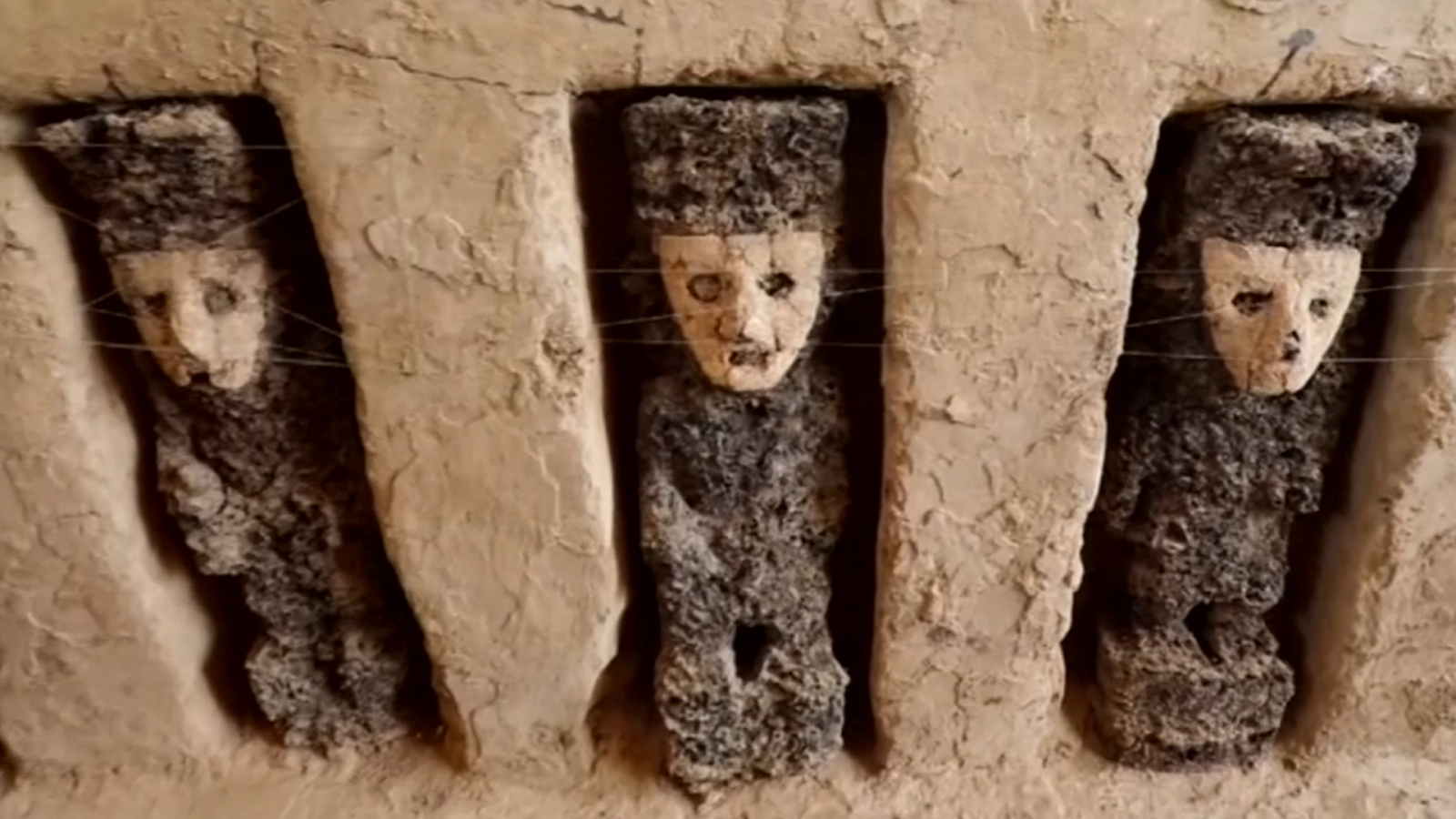 کشف مجسمه های ترسناک ۷۵۰ ساله در پرو