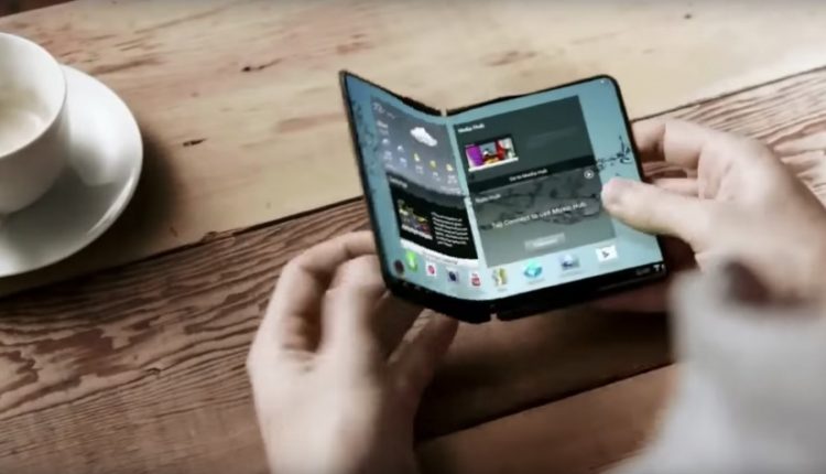 پروژه سامسونگ برای ساخت لپ تاپ با صفحه نمایش تاشو