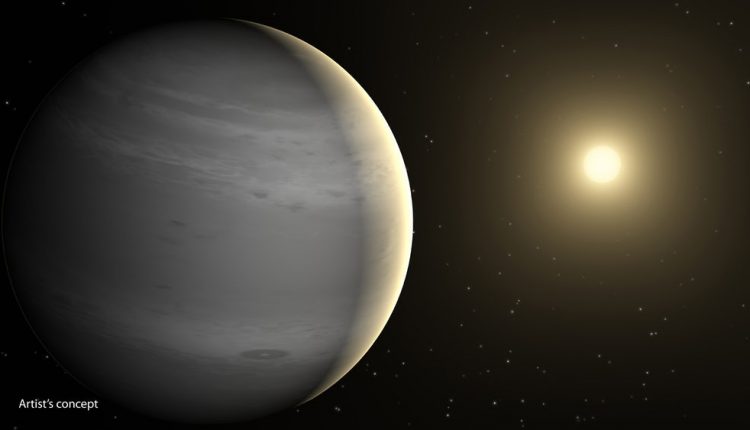 سیاره نپتون داغ که همانند یک بالون باد می کند