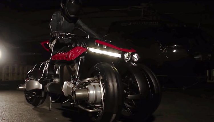 تیزر لازارت از یک موتورسیکلت پرنده