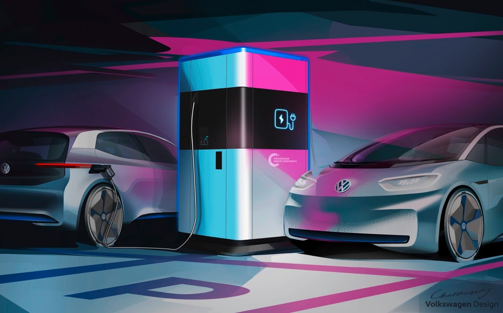 طرح فولکس واگن برای ساخت ایستگاه شارژ سریع برای خودروها