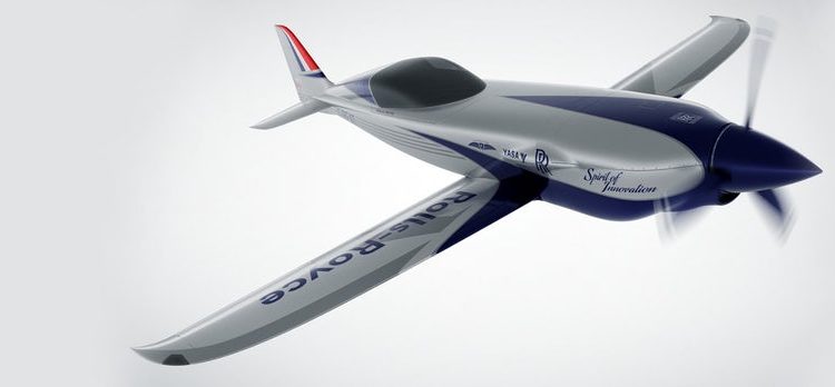 رولز رویس می خواهد رکورد سرعت با هواپیمای الکتریکی را بشکند