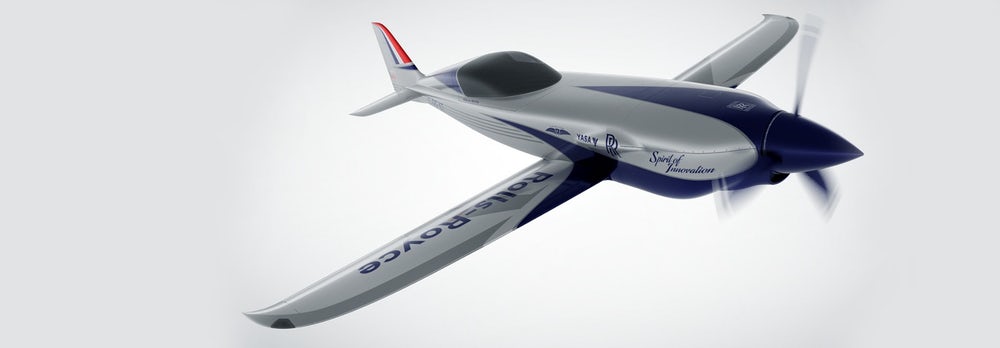 رولز رویس می خواهد رکورد سرعت با هواپیمای الکتریکی را بشکند