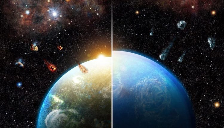 یک ستاره غول پیکر عامل تغییر زمین