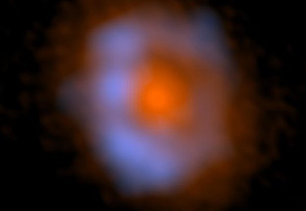 مشاهده ملکولهای آلی در اطراف یک ستاره جوان