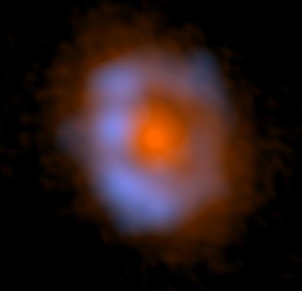 مشاهده ملکولهای آلی در اطراف یک ستاره جوان