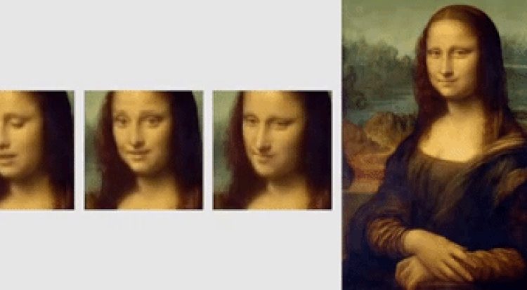 بازسازی حرکات چهره مونالیزا بوسیله هوش مصنوعی