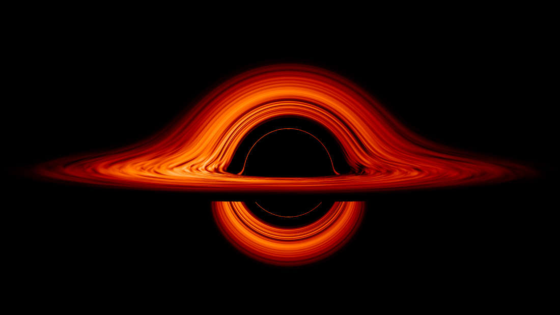 شبیه سازی شگفت انگیز ناسا از سیاه‌چاله ام ۸۷