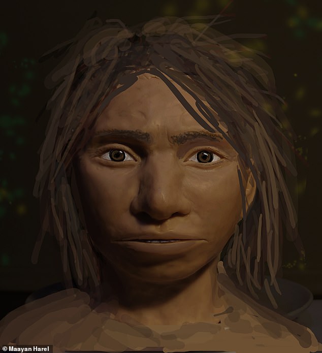 بازسازی چهره یکی از دنیسوان‌ها بوسیله DNA