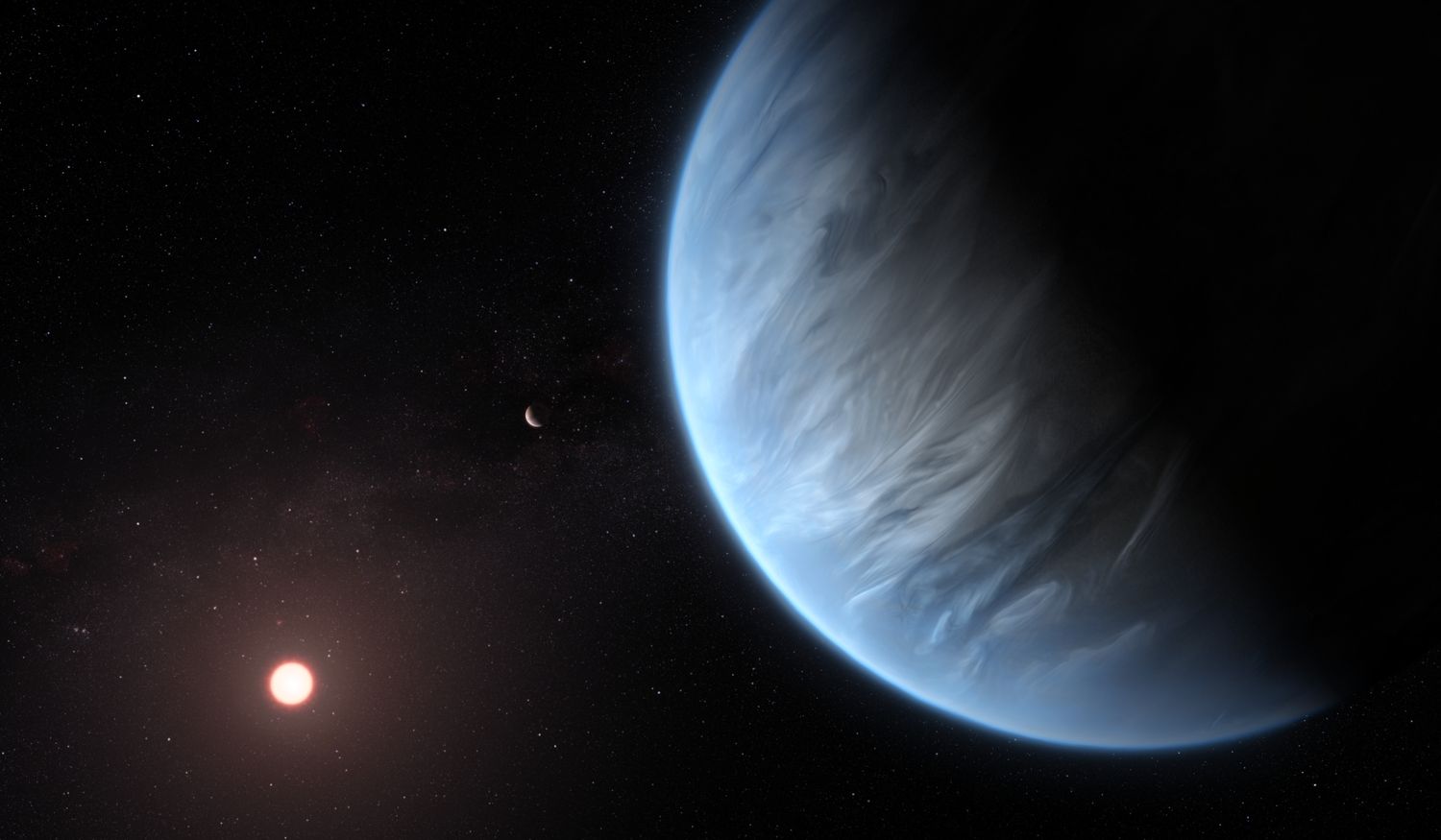 هابل برای اولین بار در اتمسفر یک سیاره بخار آب پیدا کرد