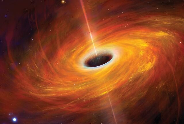 مقایسه اندازه انواع سیاهچاله‌ها