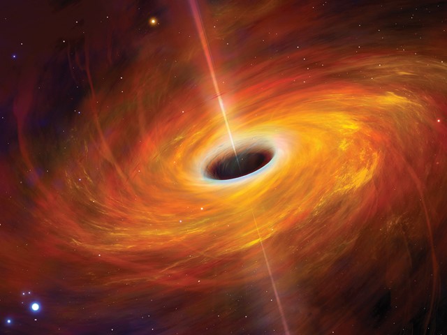 مقایسه اندازه انواع سیاهچاله‌ها