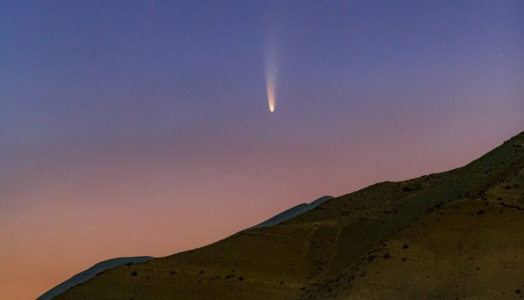 رصد دنباله‌دار نئووایز؛یکی از درخشان‌ترین دنباله‌دار‌های دهه اخیر