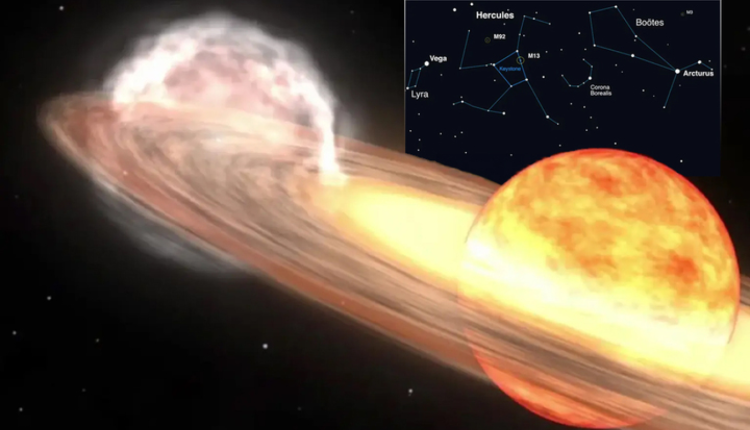 به زودی یک انفجار درخشان نواختری در آسمان شب رخ می‌دهد