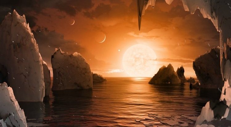 سیاره‌های فراخورشیدی تراپیست غرق در آب